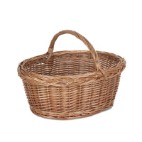 Country Village Wicker Shopping Basket
