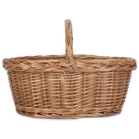 Country Village Wicker Shopping Basket