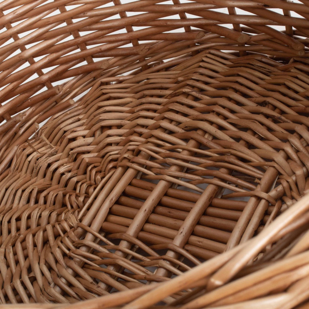 Country Village Wicker Shopping Basket