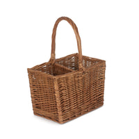 Red Hamper Double Steamed Bottle Basket