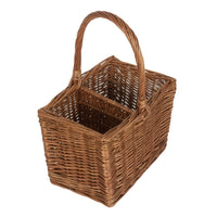 Red Hamper Double Steamed Bottle Basket