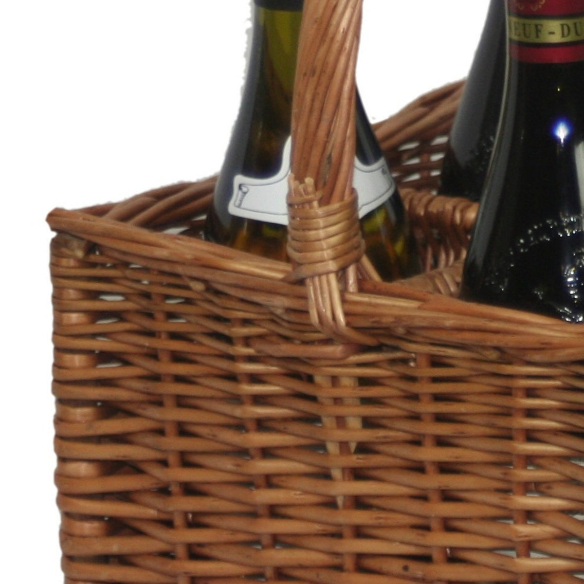Red Hamper Double Steamed Bottle Basket