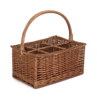 Red Hamper Double Steamed Bottle Basket