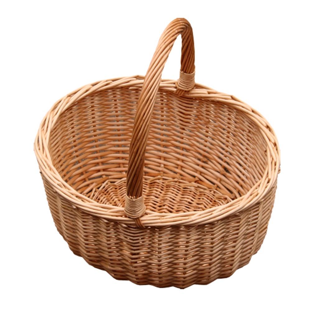 Red Hamper Jumbo Buff Hollander Shopping Basket