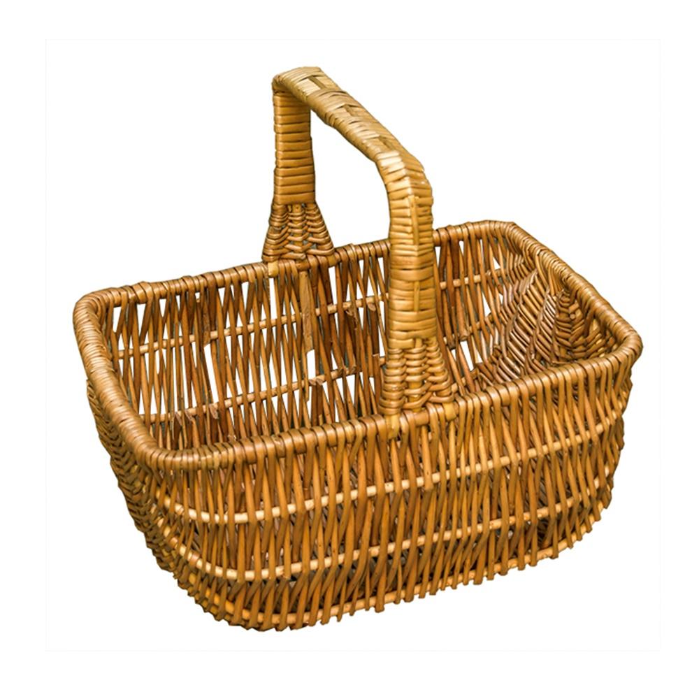 Red Hamper Southport Wicker Shopping Basket