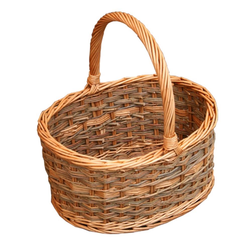 Red Hamper Yorkshire Oval Shopping Basket