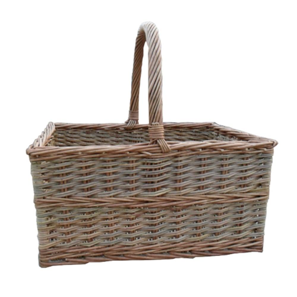 Red Hamper Triple Weave Butchers Shopping Basket