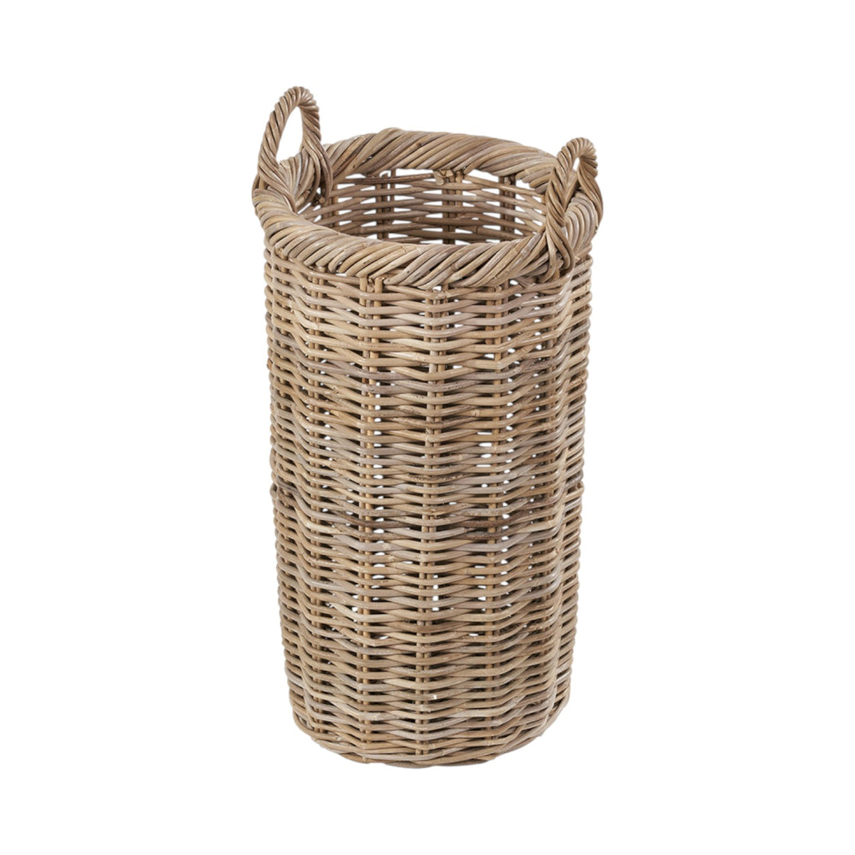 Grey Kubu Rattan Umbrella Basket