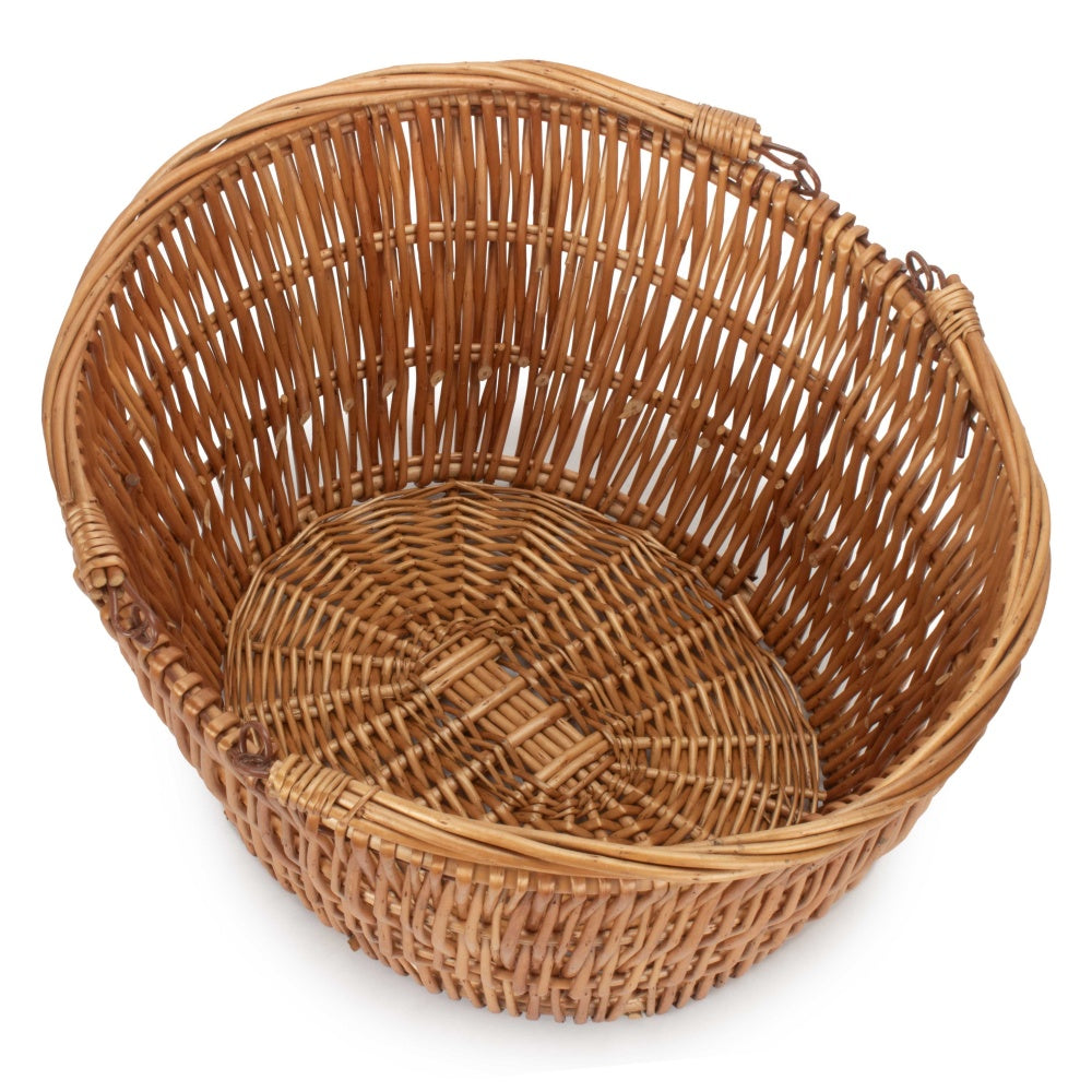 Chatsworth Market Double Steamed Wicker Shopping Basket
