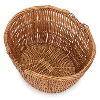 Chatsworth Market Double Steamed Wicker Shopping Basket