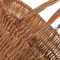 Chatsworth Market Double Steamed Wicker Shopping Basket