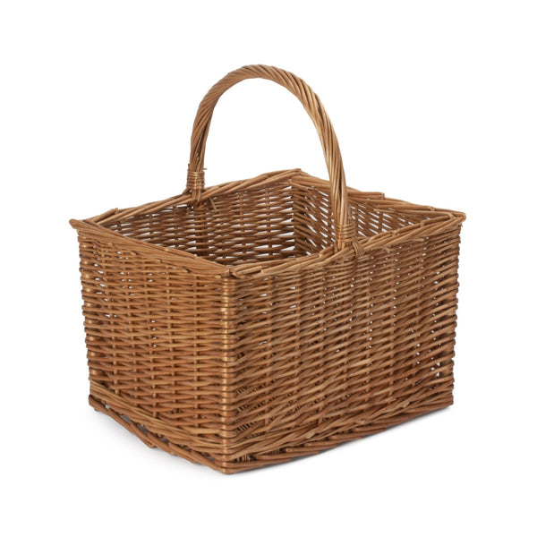 Deluxe Butchers Rectangular Shopping Basket