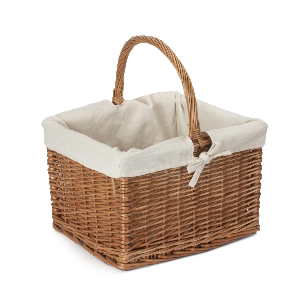 Deluxe Butchers Rectangular Shopping Basket