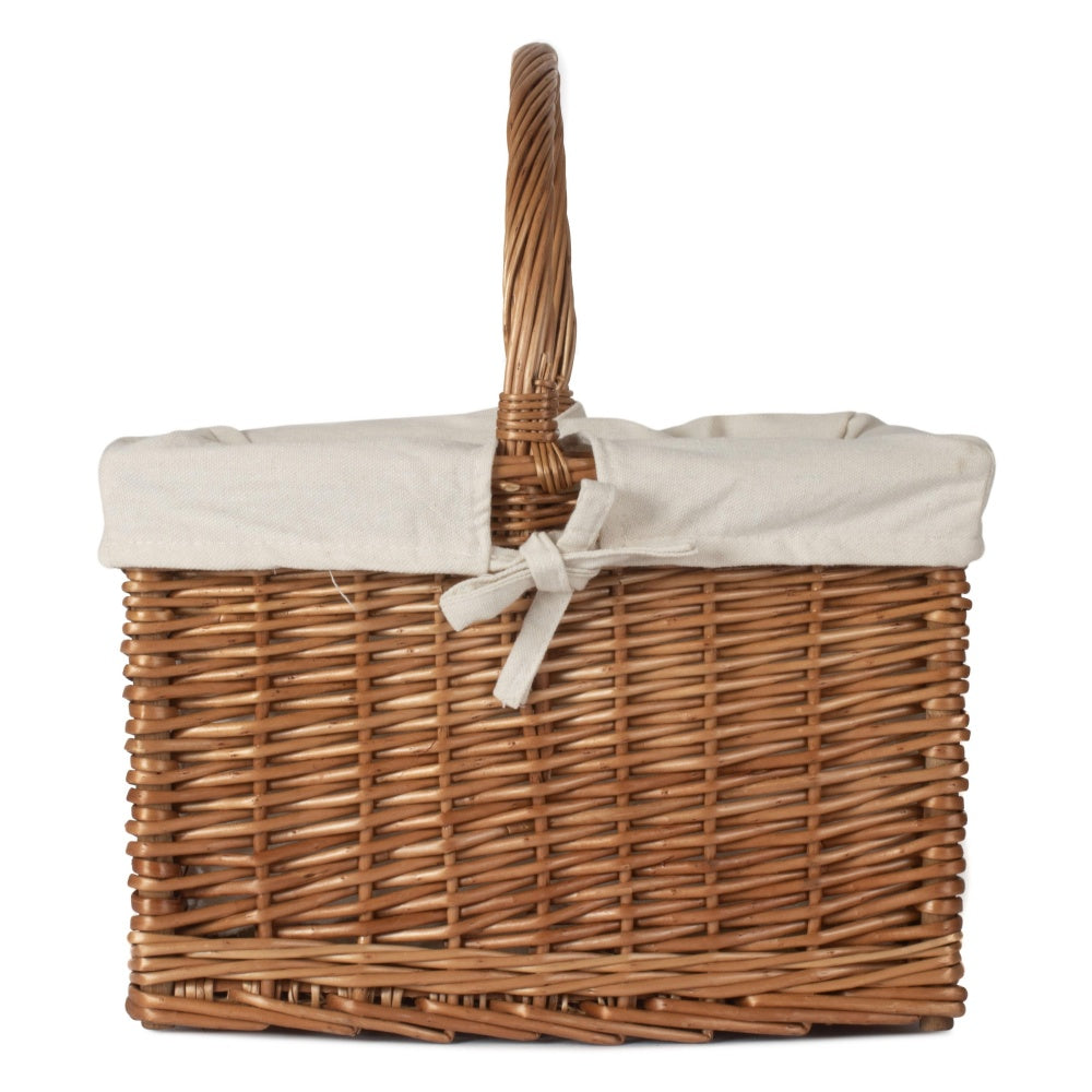 Deluxe Butchers Rectangular Shopping Basket
