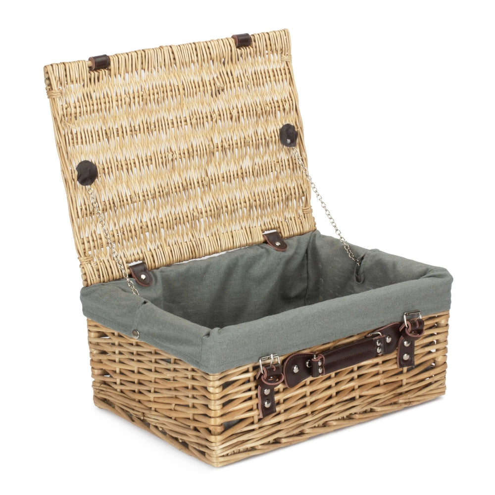 Wicker Buff Picnic Basket