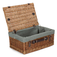 Red Hamper 46cm Double Steamed Picnic Basket
