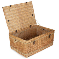 Red Hamper 72cm Rope Handled Trunk Picnic Basket