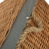 72 cm großer Picknickkorb mit Seilgriff