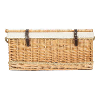 Red Hamper 72cm Rope Handled Trunk Picnic Basket
