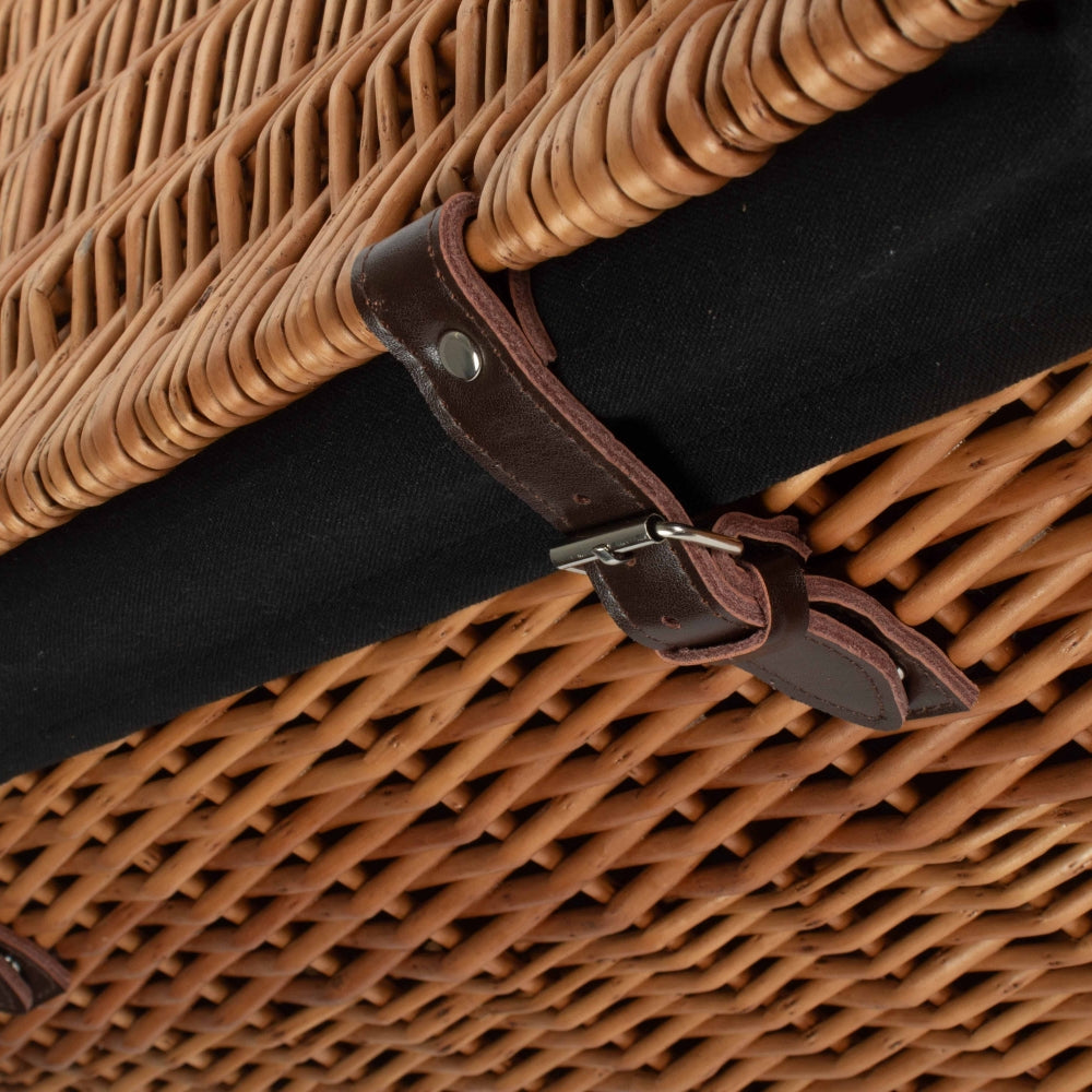 Red Hamper 60cm Double Steamed Chest Picnic Basket