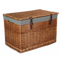 Red Hamper 60cm Double Steamed Chest Picnic Basket