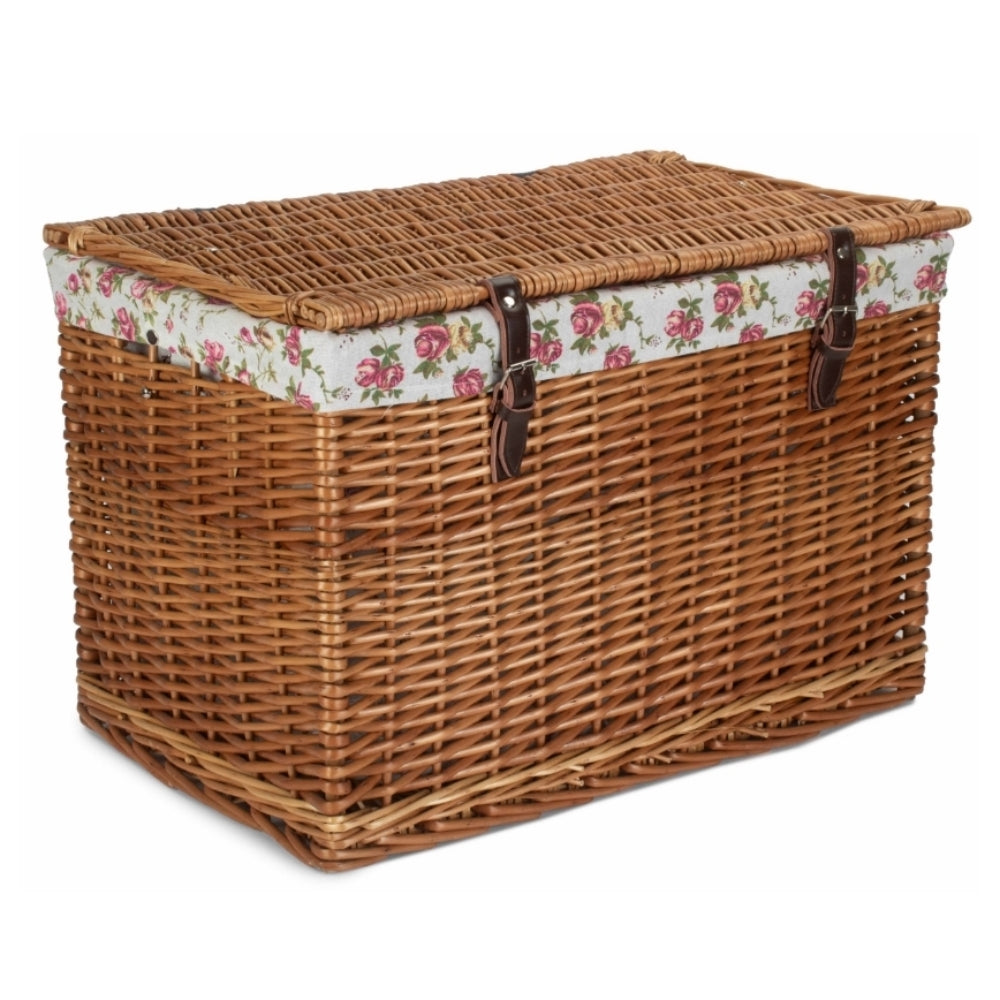 Red Hamper 60cm Double Steamed Chest Picnic Basket