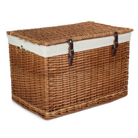 Red Hamper 60cm Double Steamed Chest Picnic Basket