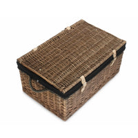 62cm Antique Wash Picnic Basket