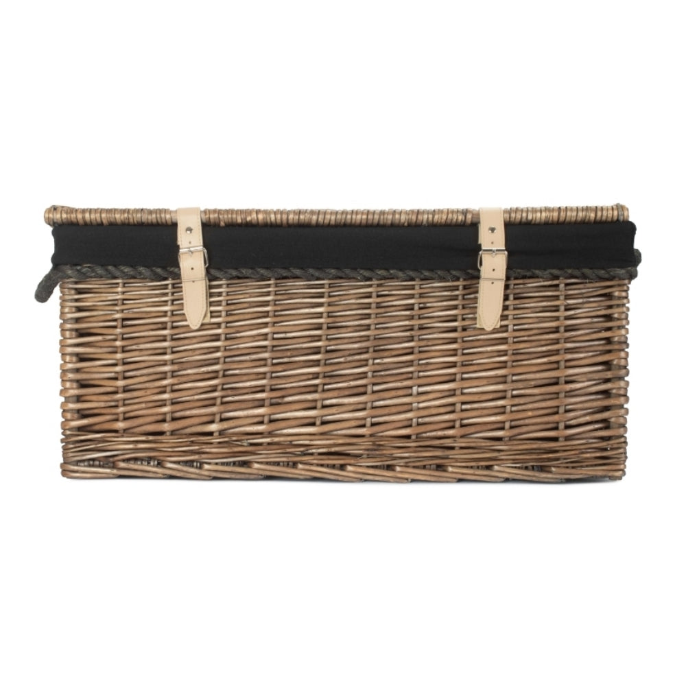 62cm Antique Wash Picnic Basket
