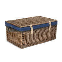62cm Antique Wash Picnic Basket