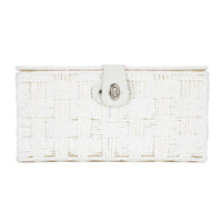 Twisted White Paper Rope Storage Basket