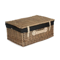 56cm Antique Wash Picnic Wicker Basket