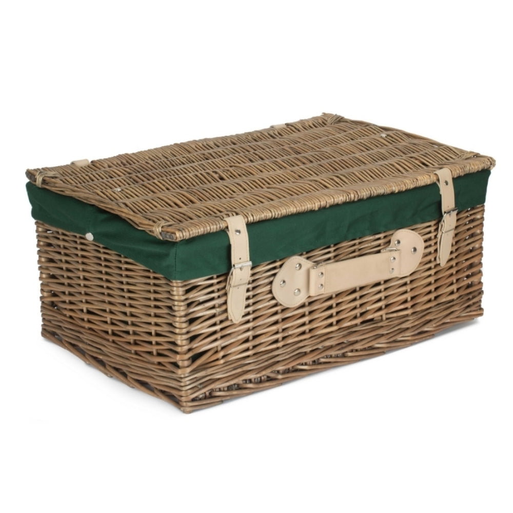 56cm Antique Wash Picnic Wicker Basket