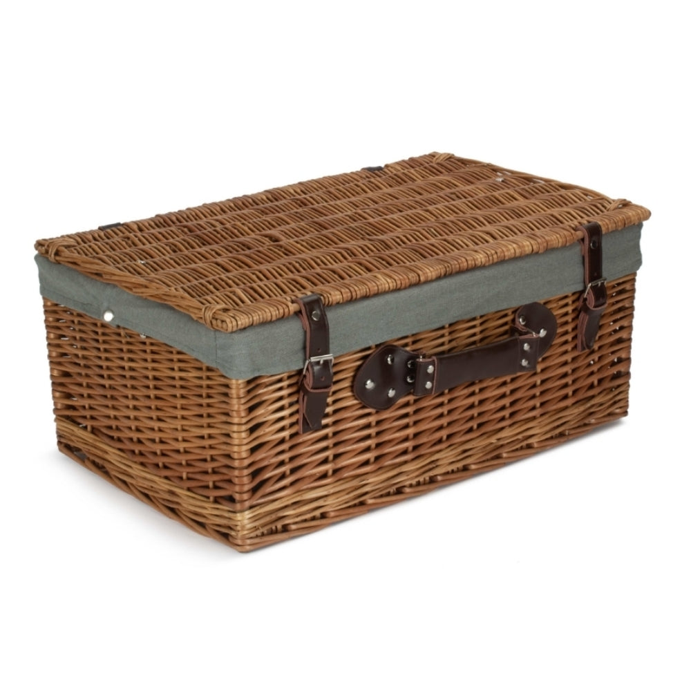 56cm Double Steamed Picnic Wicker Basket