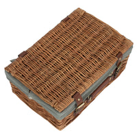 35cm Light Steamed Wicker Picnic Basket