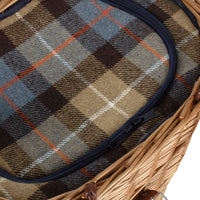 Wicker Oval Ravenstor Fitted Cool Bag Drinks Picnic Basket