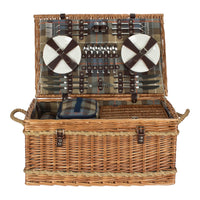 Rope Handled Ravenstor 6 Person Fitted Picnic Basket