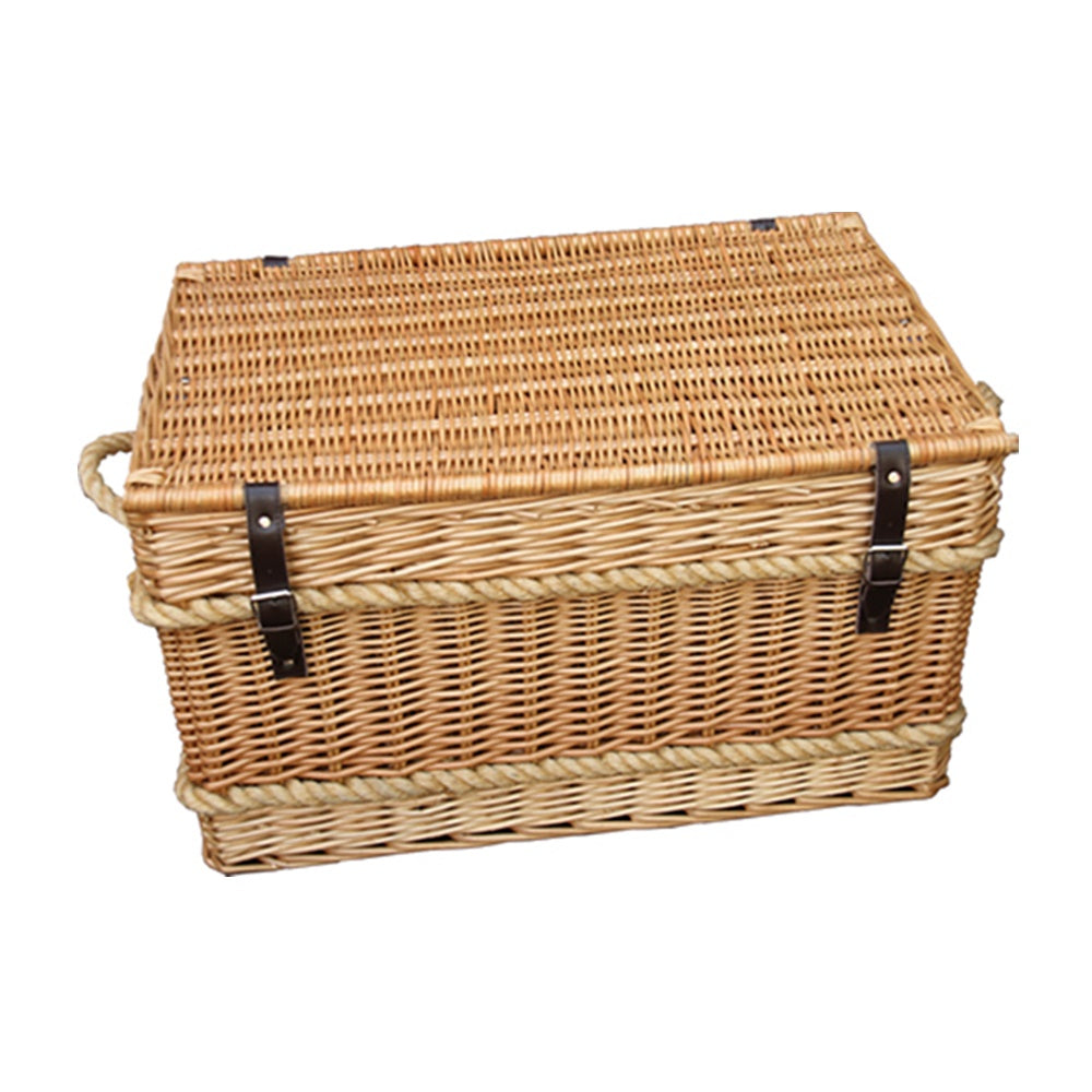 Panier de pique-nique vide manipulé par corde du tronc 73cm
