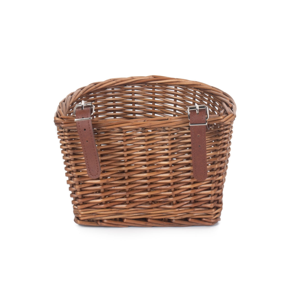 Red Hamper Child Bicycle Double Steamed Wicker Basket