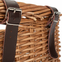 Red Hamper Heritage Rectangular Bicycle Bike Basket