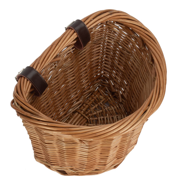 Red Hamper Heritage Oval Bicycle Bike Basket