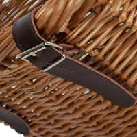 Red Hamper Heritage Oval Bicycle Bike Basket
