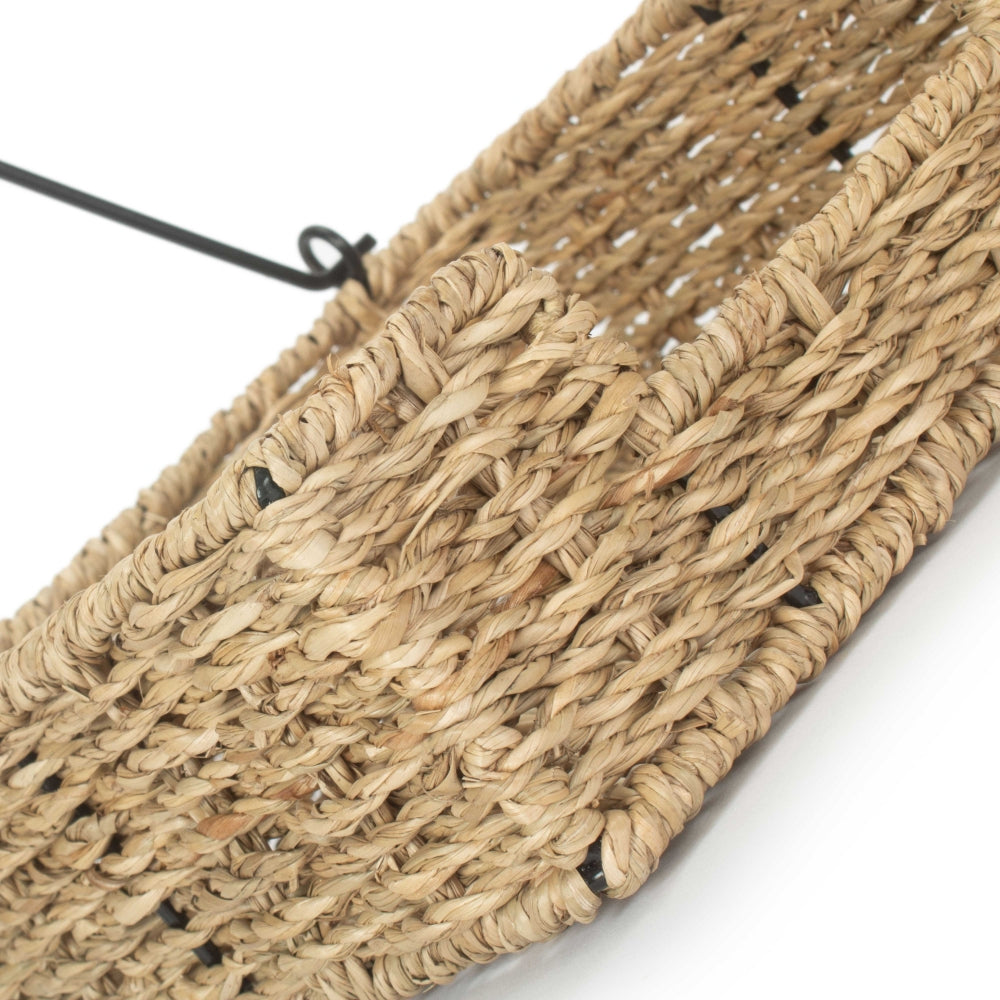 Red Hamper Seagrass Napkin Holder