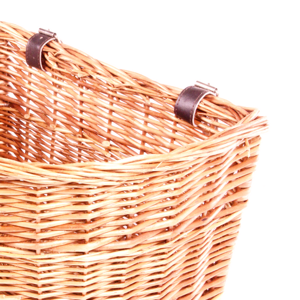 Red Hamper Cambridge Bicycle Basket