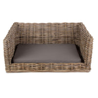 Rattan Dog Sofa Bed