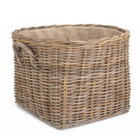 Grand Rattan Cordura Lined Log Basket