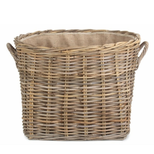 Grand Rattan Cordura Lined Log Basket