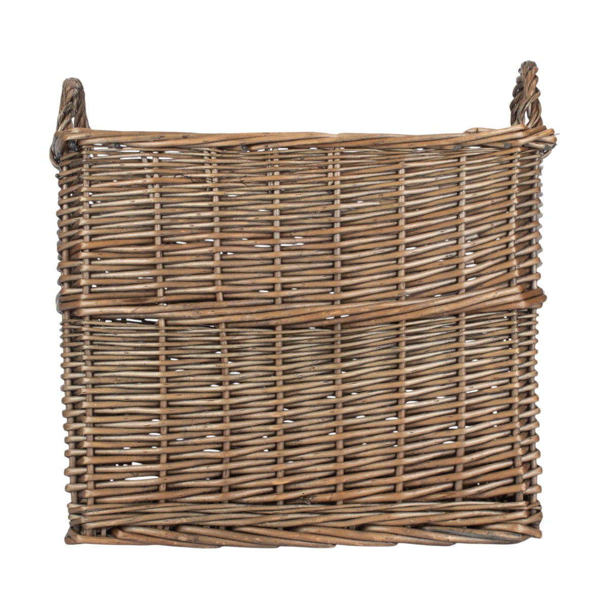 Rectangular Wicker UnLined Log Basket