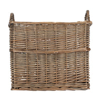 Rectangular Wicker UnLined Log Basket