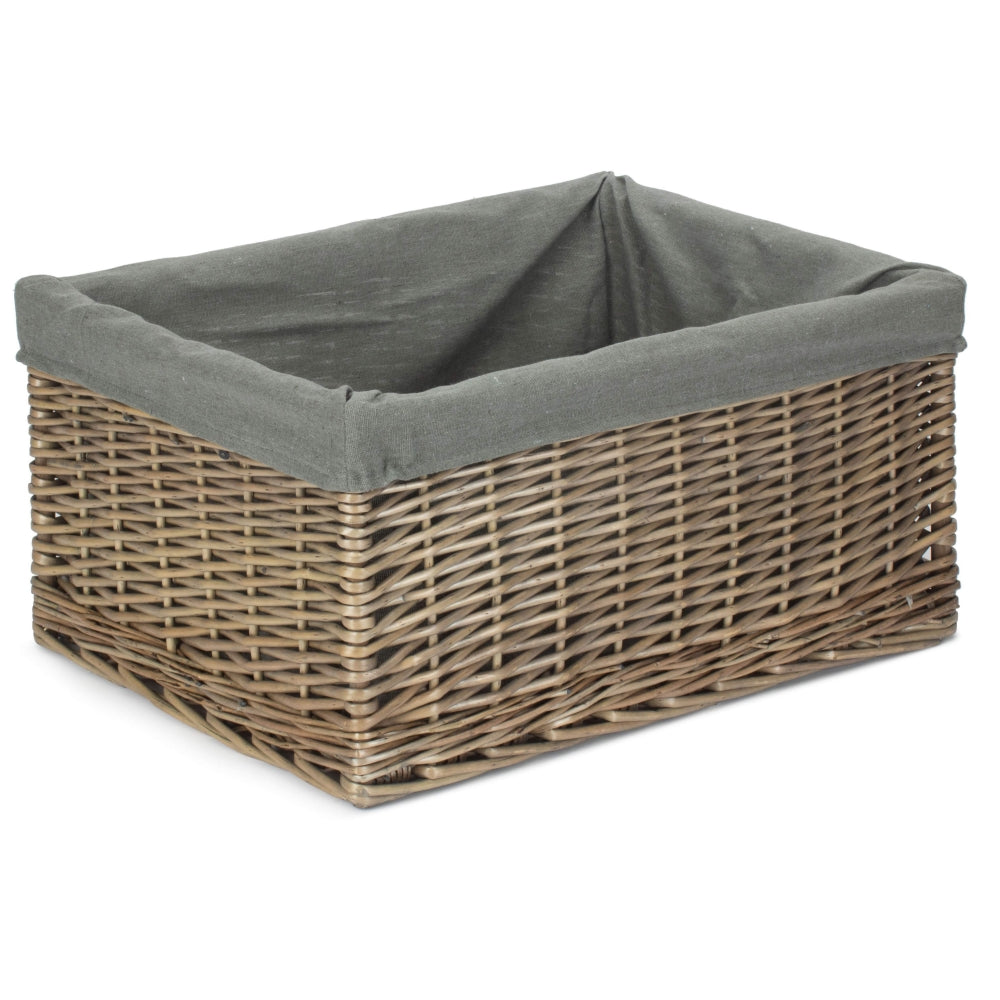 Panier de rangement en osier Jumbo Antique Wash